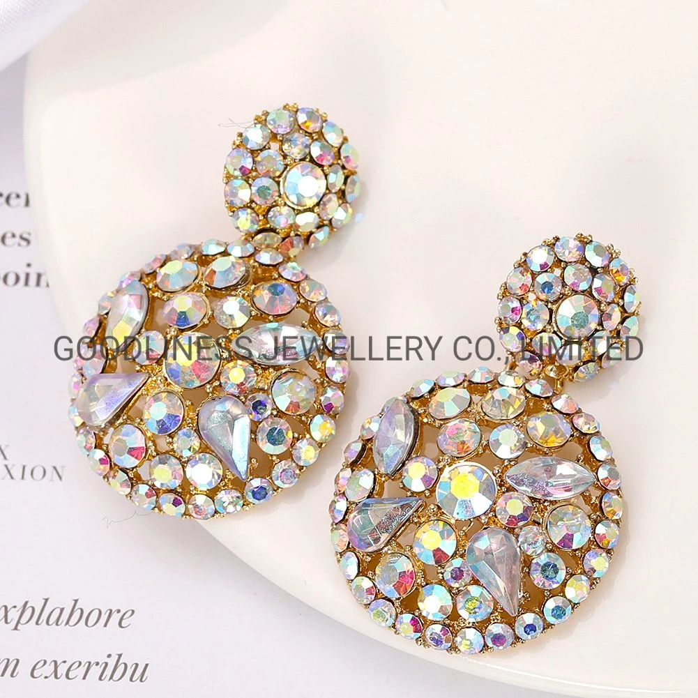 Geometric Earring Best Lady Fashion Za Resin Drop Earring for Women Wedding Luxury Jewelry Boho Elegant Shiny Dangle Statement Earrings