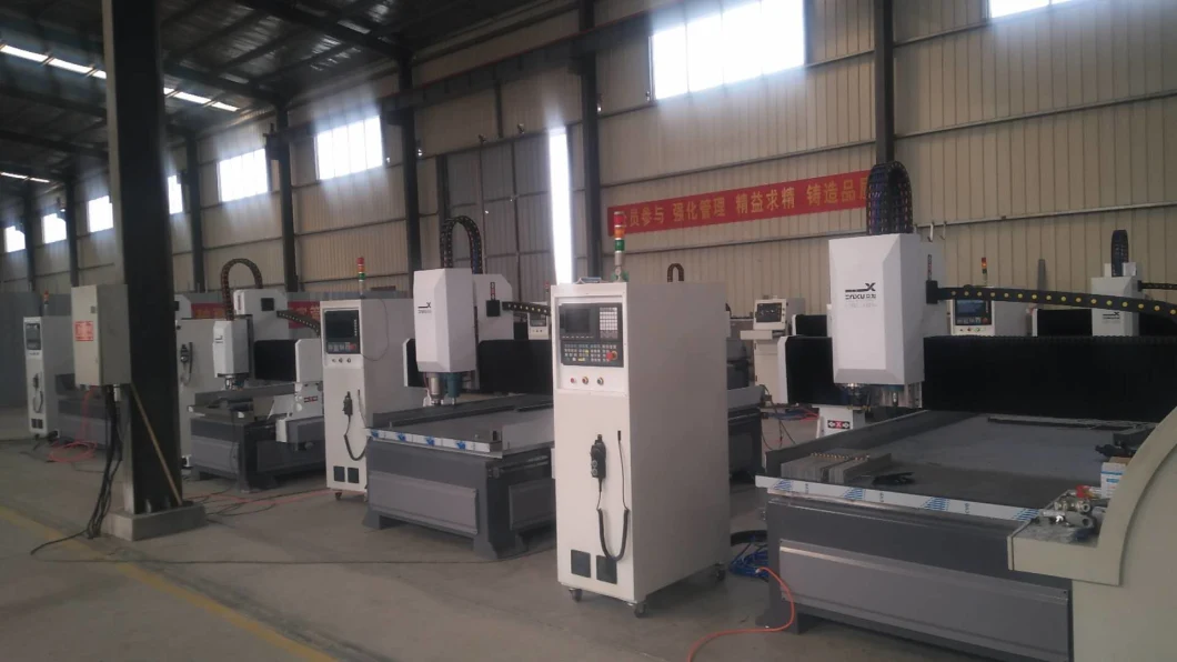 Zxx-C1015 Small Size CNC Glass Cutting Machine with Drilling Grinding Function