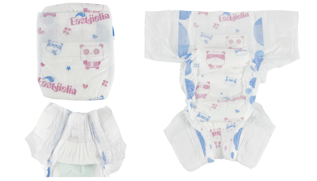 Wholesale High Quality Leak Guard with Frontal Tape Disposable Baby Diaper