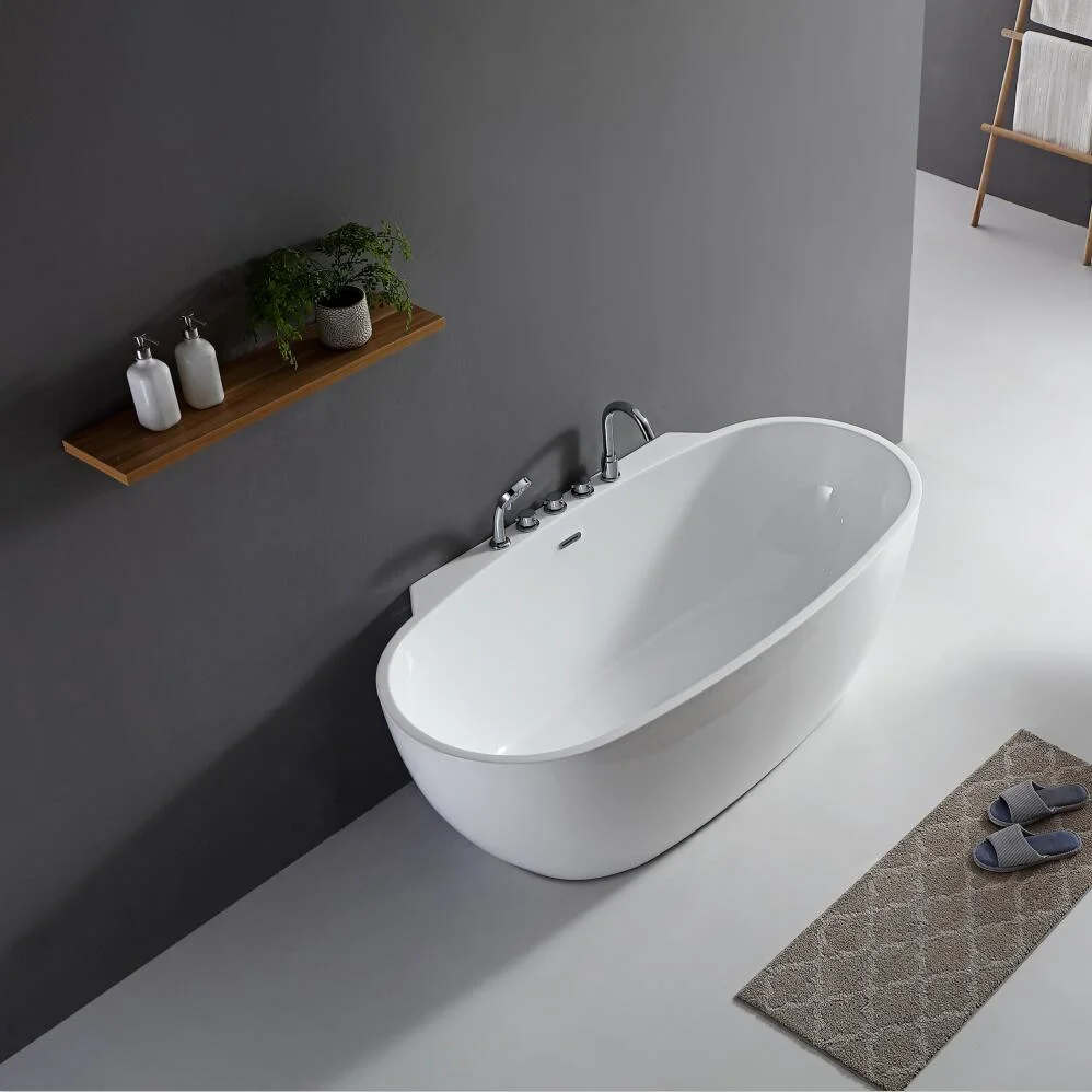 Woma Europe Style Tub Freestanding Soaking Bathtub (Q360S)