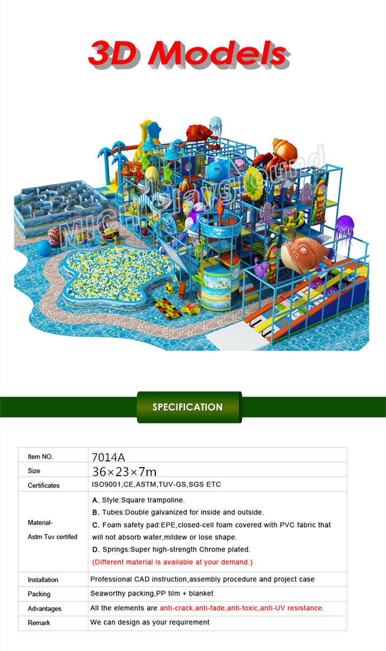 2019 Mich Playground Equipment Kids Playground Children Playground