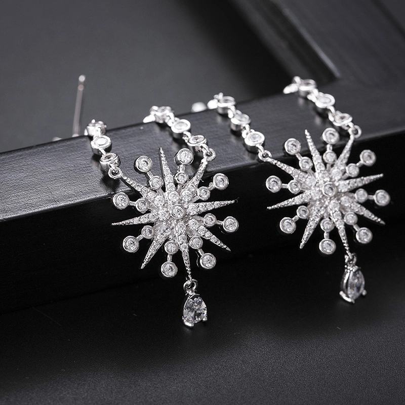 Wholesale Earrings, Studs, High Quality Zircon, Elegant and Luxurious Women's Jewelry (05)