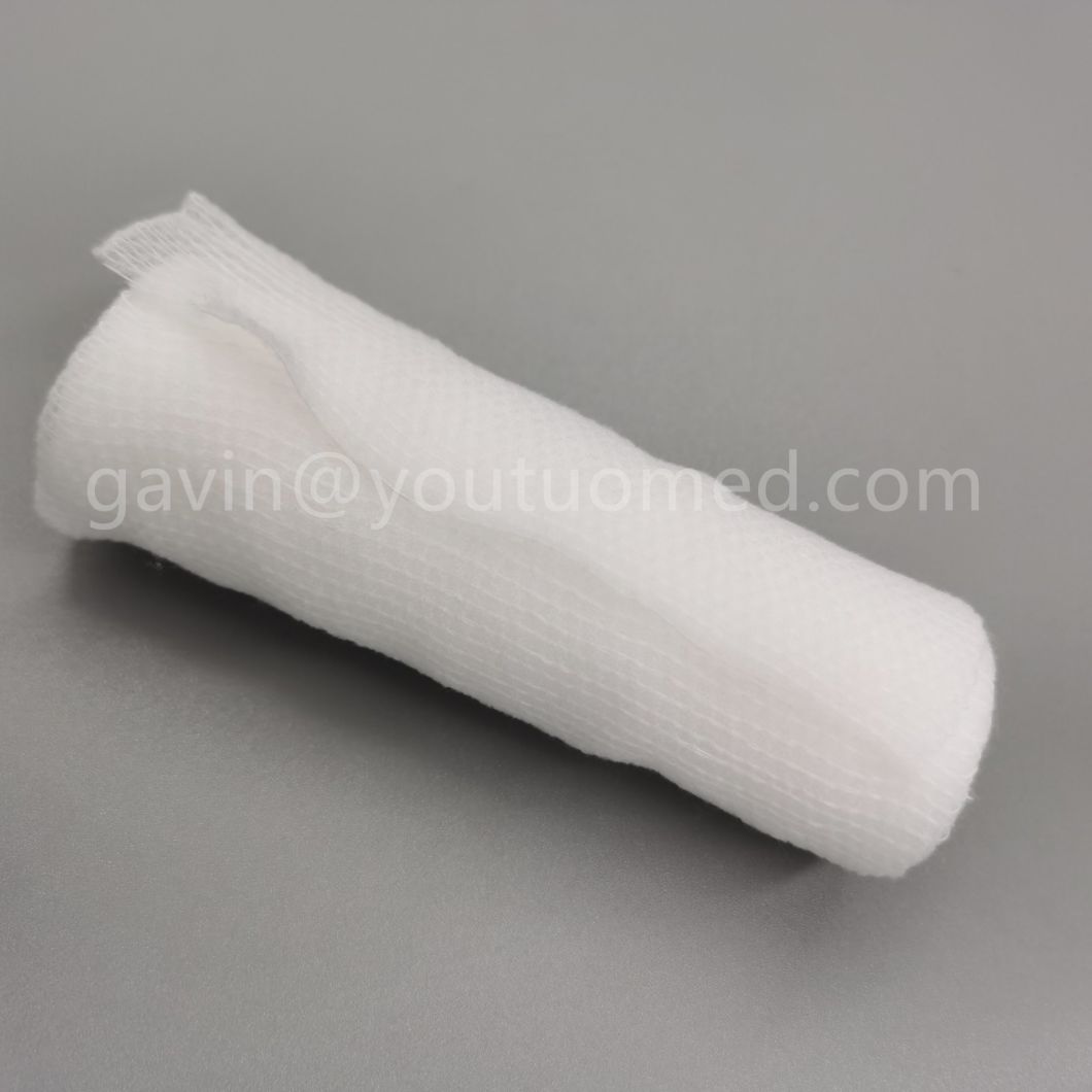 Medical Disposable Cotton Wrinkle Elastic Bandage Hemostatic Bandage PBT Wrinkle Elastic Bandage 5cm*4.5m CE