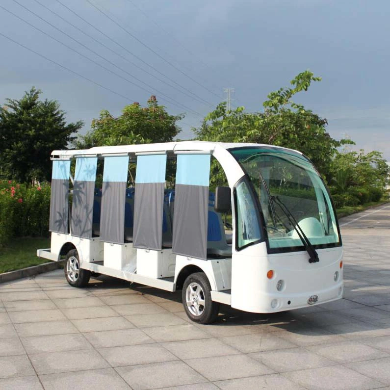 CE Approved Electric 14 Seat Sightseeing Car Electric Sightseeing Vehicles (DN-14)