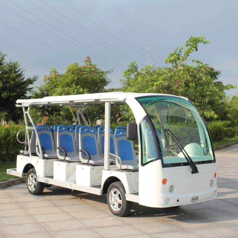 CE Approved Electric 14 Seat Sightseeing Car Electric Sightseeing Vehicles (DN-14)