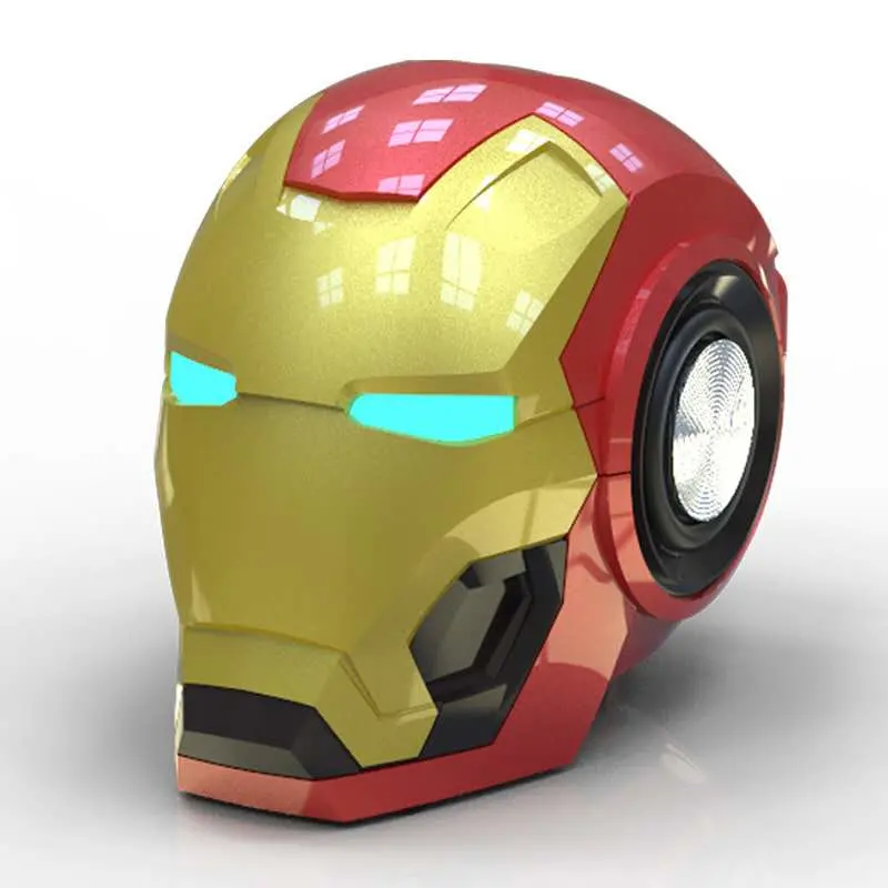 2020 Innovation Wireless  Iron Man  Bluetooth Speaker Portable Mini Bluetooth Speaker with Good Bass