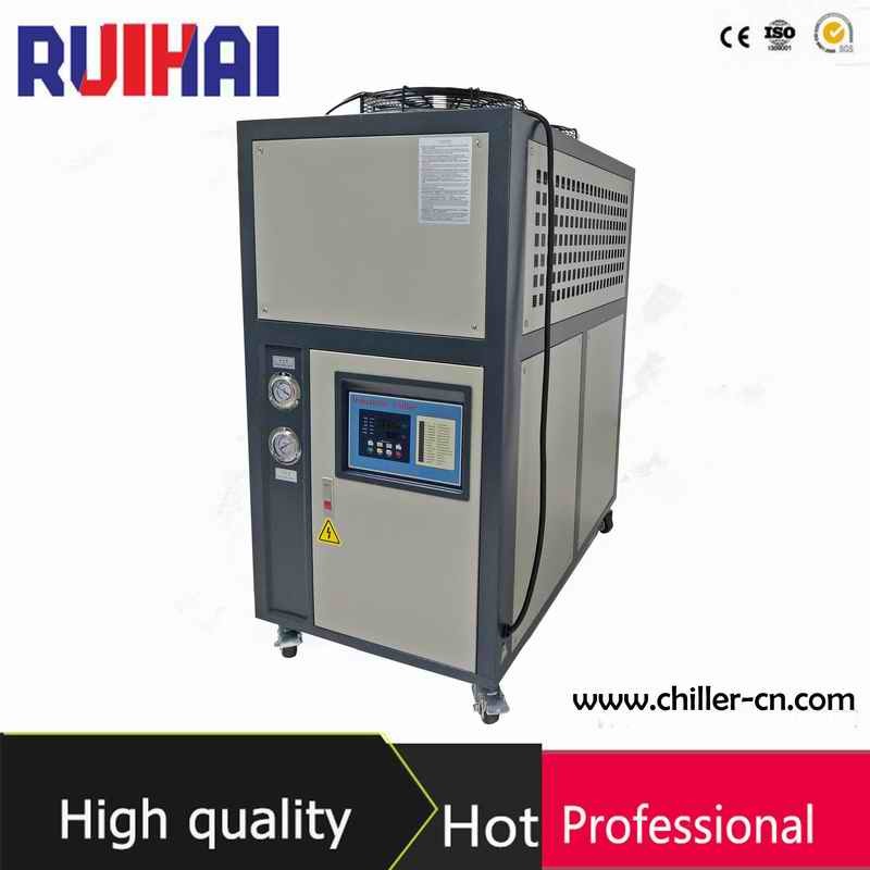 6HP/ 5rt Plastic Machine Use Eco-Friendly Refrigerant R407c Air Cooled Industrial Water Chiller