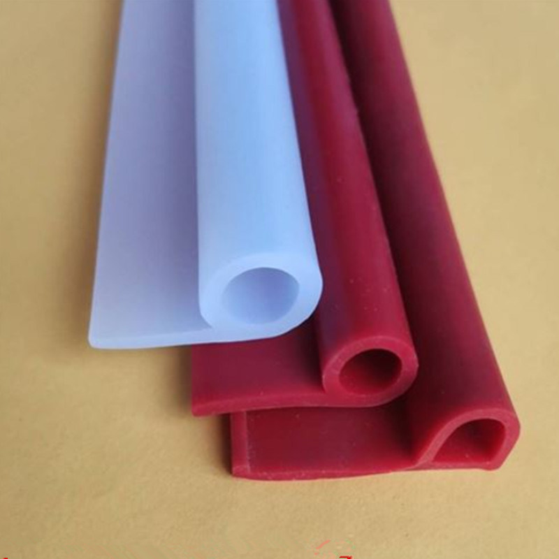 P Shape Silicone Rubber Sealing Strip Profile Extrusion