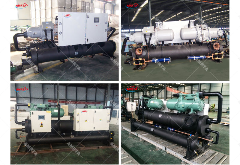 Customized Size Centrifugal Water Cooled Water Chiller Manufacture Bitzer Hanbell Fusheng Compressor