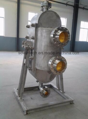 Simi-Circular Shell and Plate Heat Exchanger with High Temperature and High Pressure Resistance