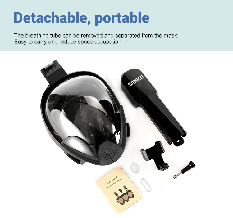 2020 Top Seller Amazon Full Face 180 Degree Scuba Diving Mask Factory Direct Sale Diving Equipment