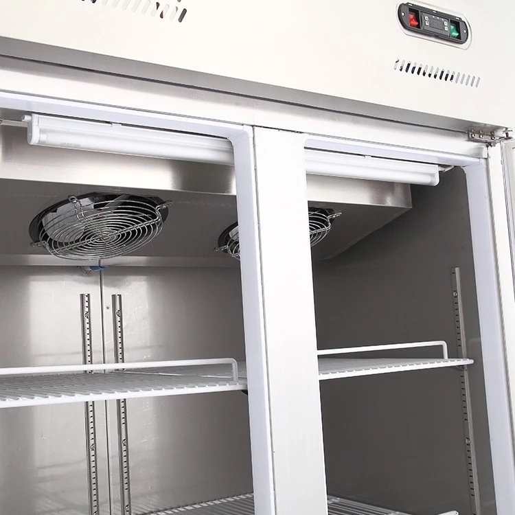 Air Cooling Glass Door Cooler Refrigerator Fridge