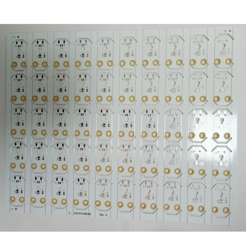 White Solder Mask Aluminum Base PCB for LED Light