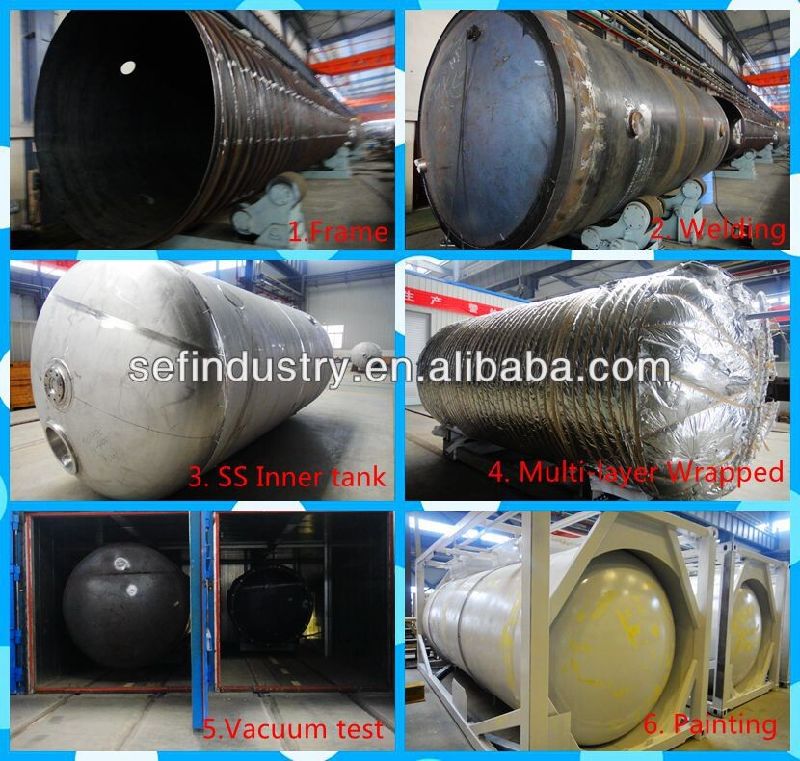 LPG ISO Tank Container Pressure Vessel Storage Tank