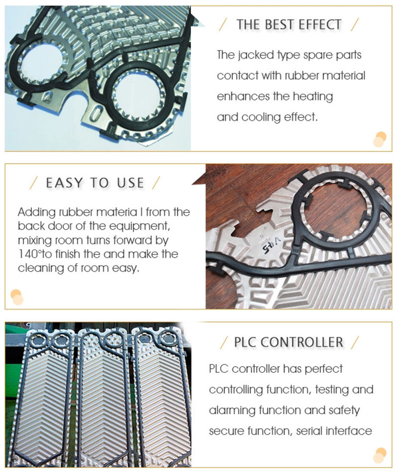 Customizable Gasket/Rubber Seal for Excellent Hardness of Plate Heat Exchanger Gasket