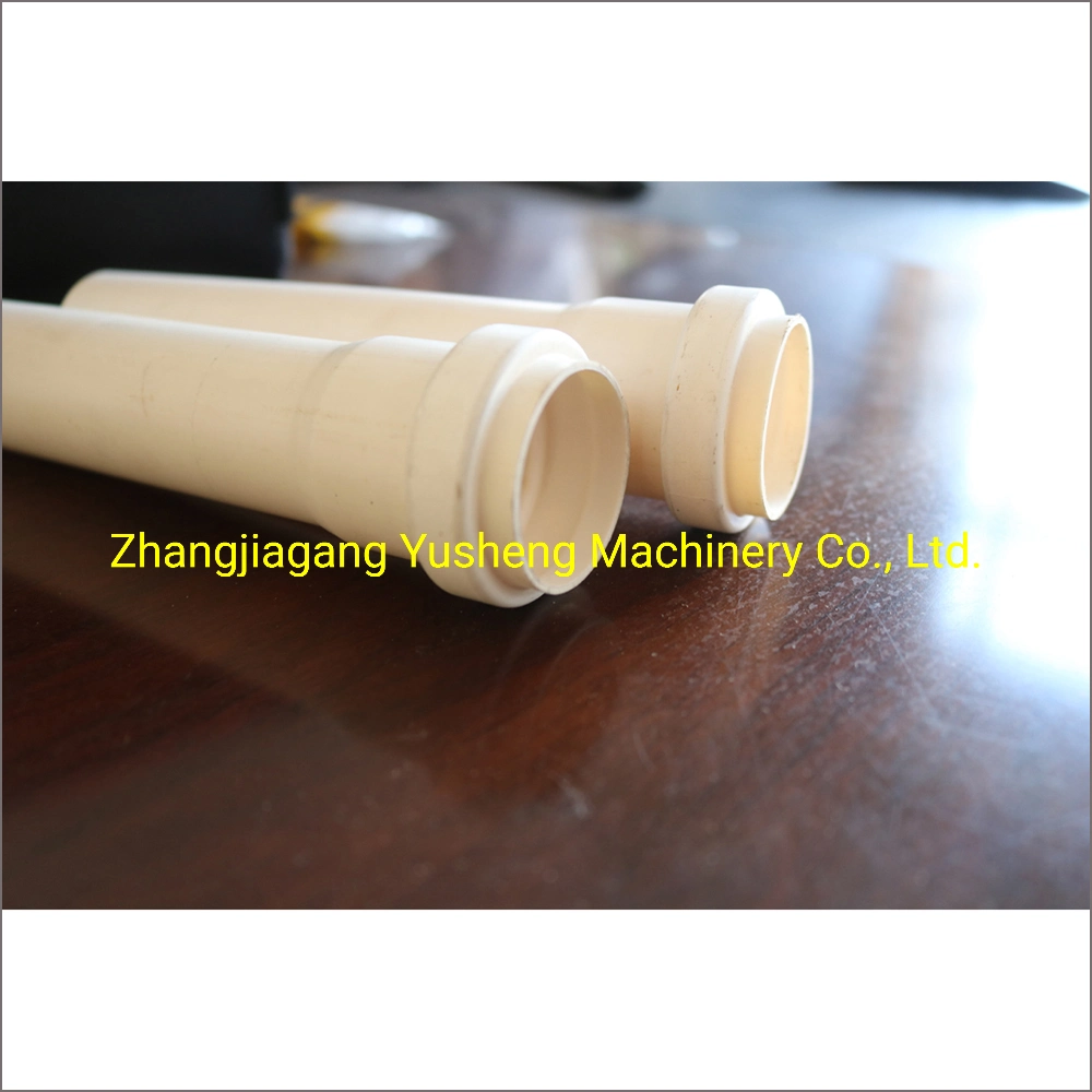Full Automastic PVC Pipe Belling Machine PVC R or U or Rectangular Socket Pipe Making Machine