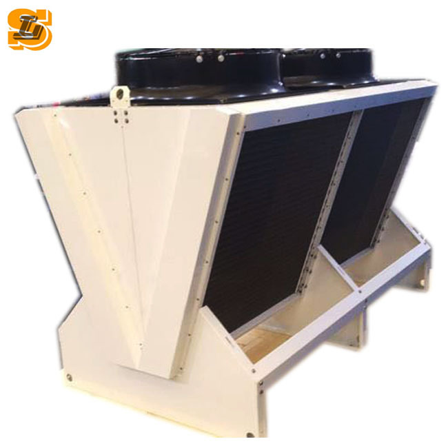 V/Plate Type Dry Cooler for Cooling System