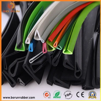 Rubber Sealing Strip/Extrusion Profile/Extruded EPDM Rubber Seal for Auto