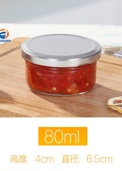 300ml 10oz High Quality Cheap Price Caviar Glass Jar Sealed Jam Jar/Glass Bottle for Food