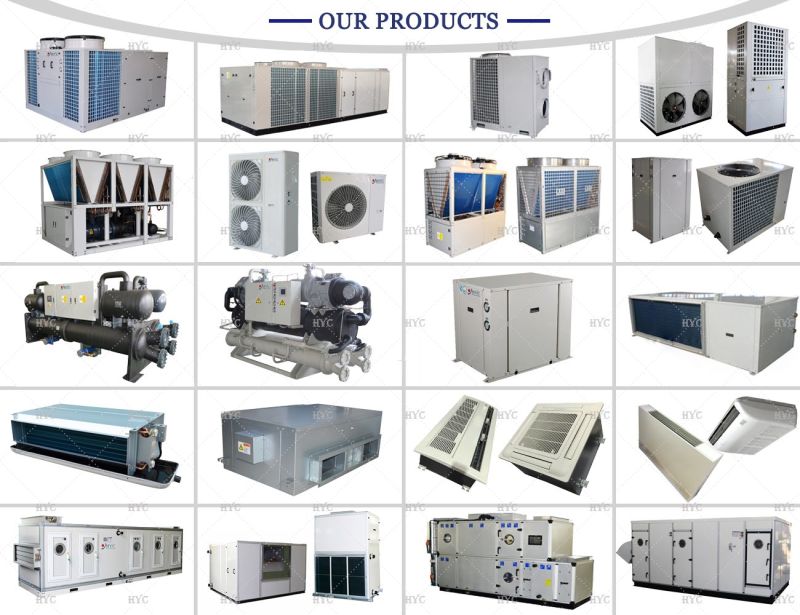 Central Air Conditioning Heat Recovery Fresh Air Handling Unit