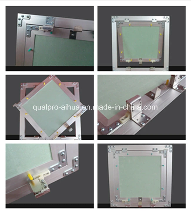 Aluminum access panel with welding strong corner AP7730