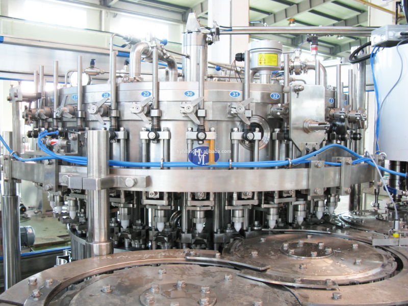 Industrial Carbonated Soft Drink Rinsing Filling Capping Machine