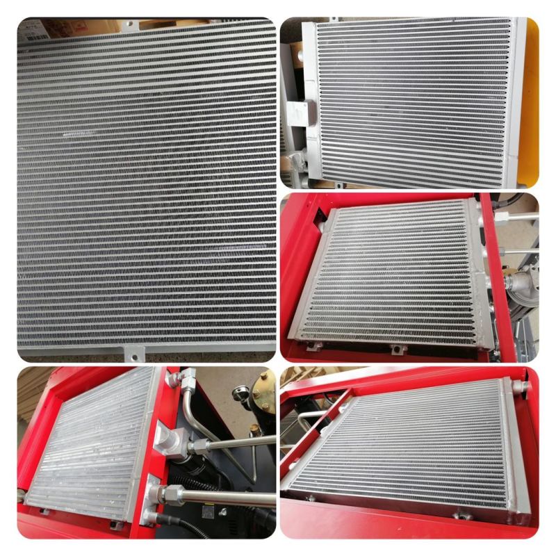 Good Quality of Heat Exchanger/ Hydraulic Oil Cooler/ Air Compressor Oil Cooler Matching Air Compressor