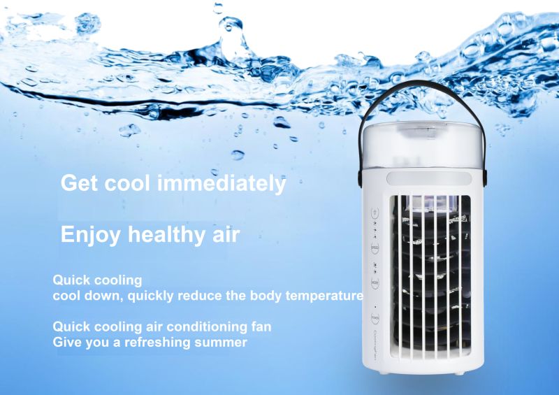 14 Inch Tower Turbo Sensor Mini Cooling Cool Electric Tower Fan with Remote Control Home Appliance