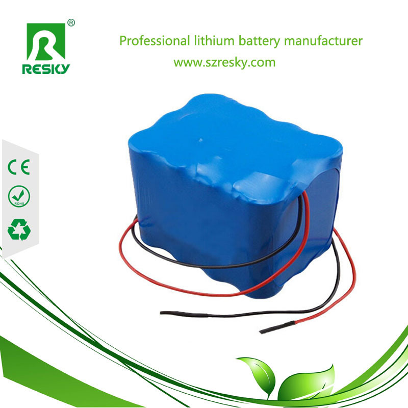 Rechargeable 18650 18.5V 5200mAh Battery Pack for LED Torch