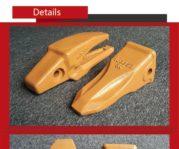 Bonovo J200 Bucket Teeth / Tips / Nails / Tooth / Nail / Adapter / Adaptor 1u3202 for Excavator / Trackhoe