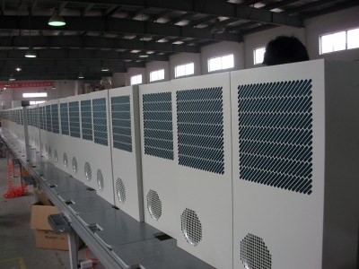 Air Conditioning 500W 1200BTU Panel Industrial Cabinet Air Conditioner for Air Cooling