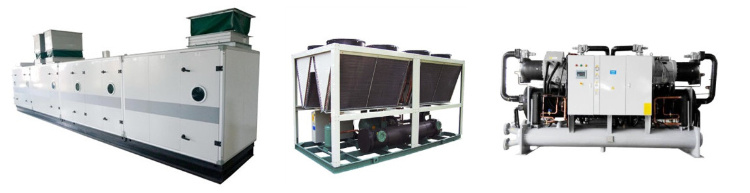 Air Conditioner Chiller Unit Electric Air Damper Water-Cooled Chiller Air Cooled Refrigeration Unit