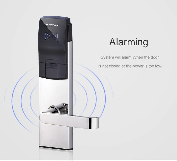 Baling Smart RFID Hotel Lock System, RF Card Electronic Door Handle Lock, Smart Hotel Door Lock
