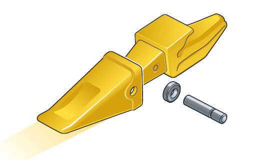 Adapters and Teeth for Ground Engaging Tool
