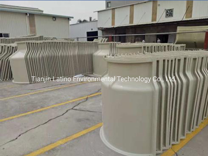 Liangqi Round Cooling Tower with FRP/Steel Structure
