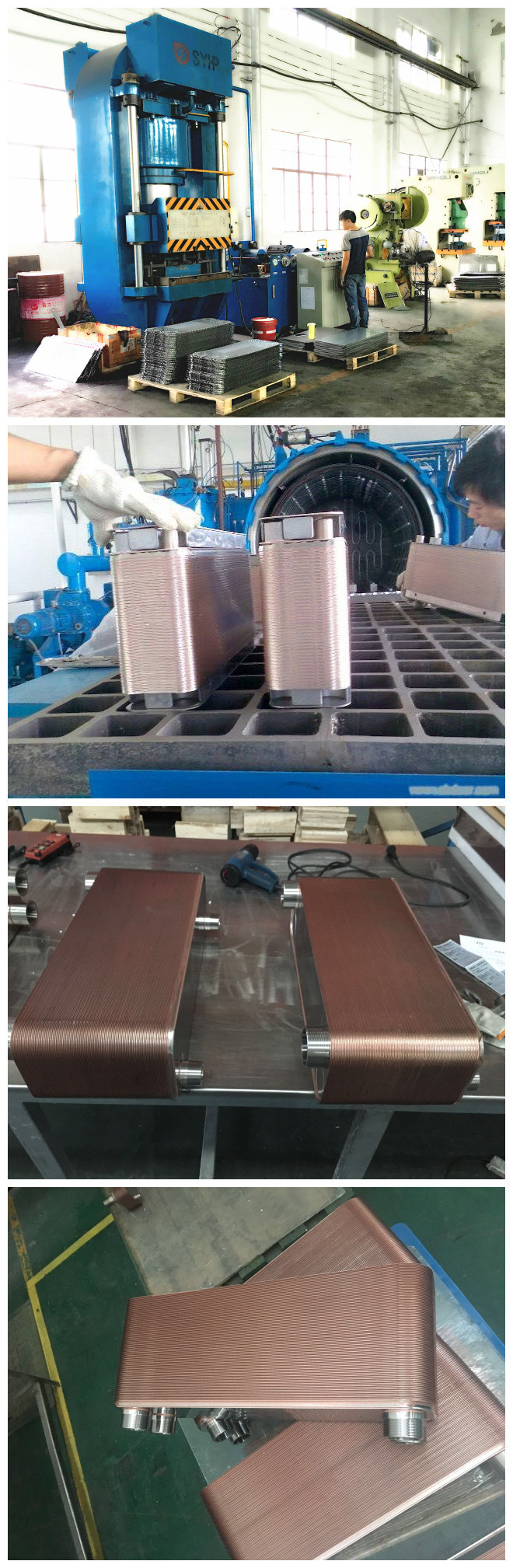 Ss304/Ss316L Brazed Plate Heat Exchanger for Air Condition