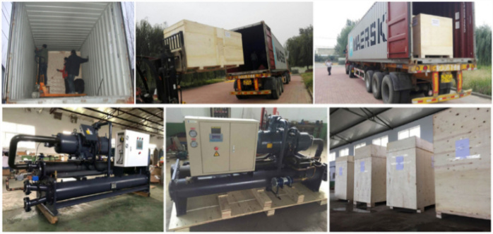 Industrial Cooling Machine Chiller Bitzer Water Cooled Chiller