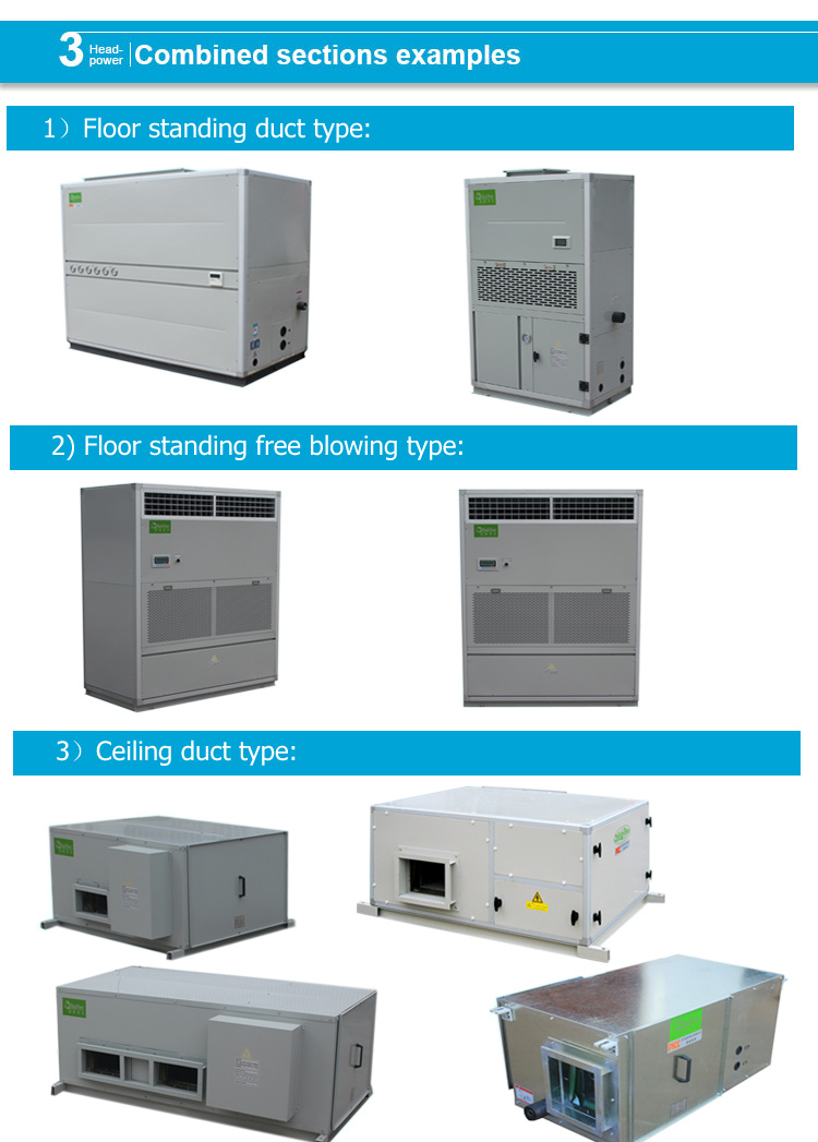 10 Ton Cooling Industrial Air-Condition Water Cooled Package Unit