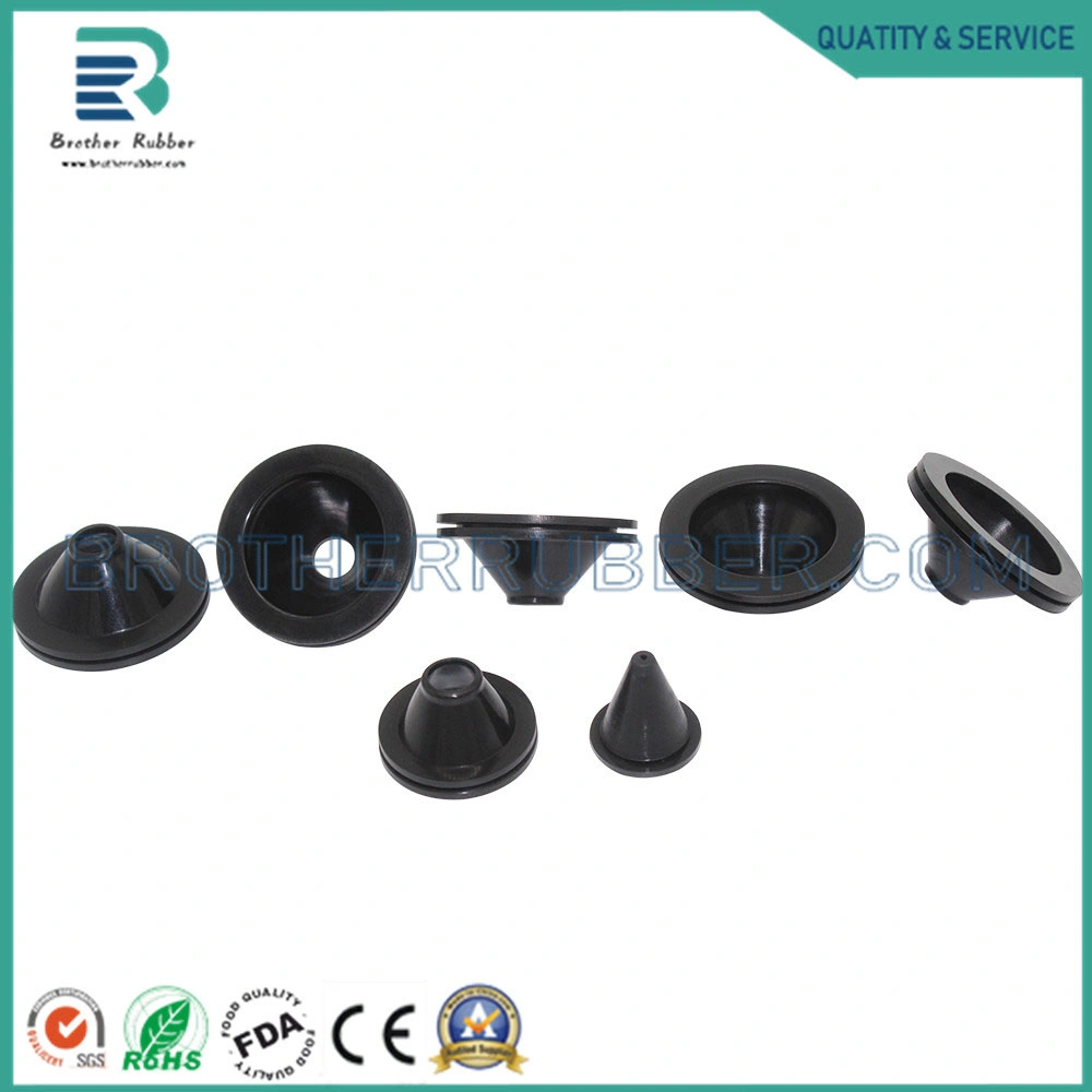 Customized Waterproof Cable Silicone Rubber Grommet for Wire Seal