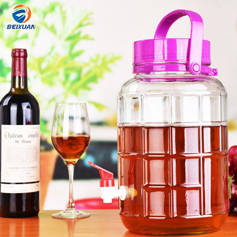 Glass Bubble Bottle Household Wine Sealed Jar Wine Jar Pickle Jar