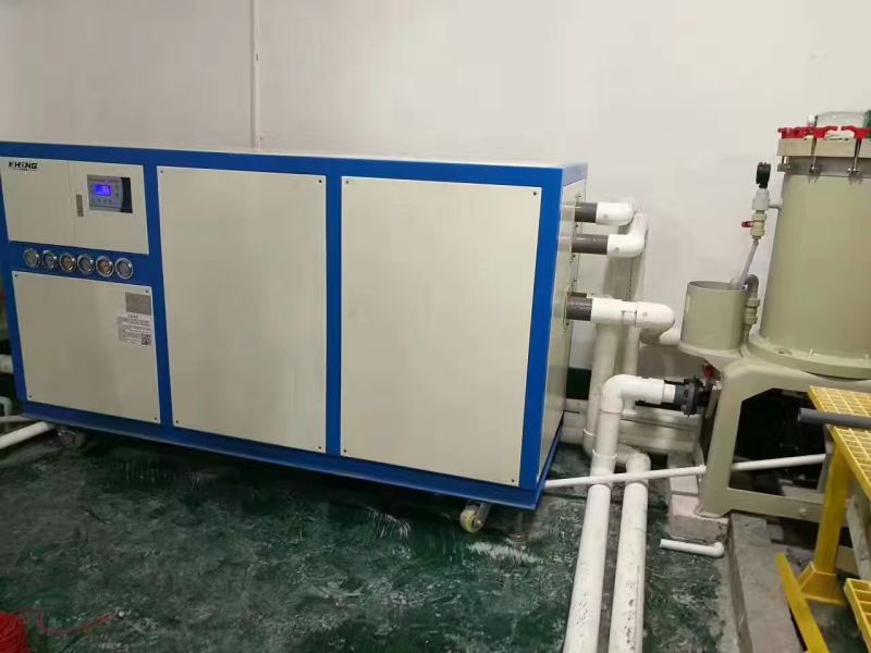 Industrial Water Cooled Chiller for Zinc Electroplating Machine