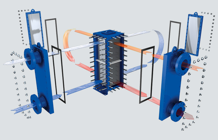 Cp75 Sbl Block Fully Welded Plate Heat Exchanger/Plate and Frame /Comblock Heat Exchanger