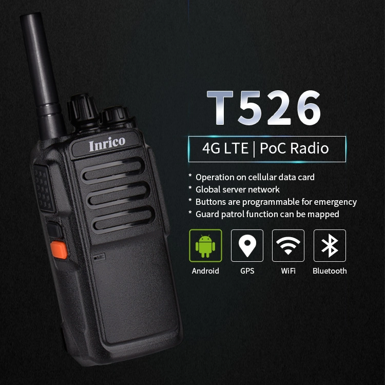 Professional Long Range Powerful Network Walkie Talkie of 4G T526