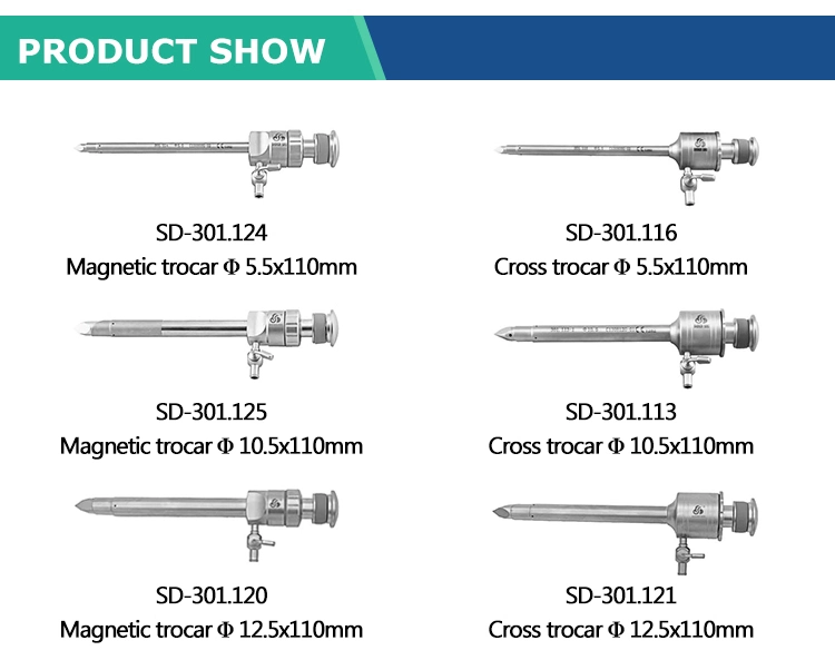 Arthroscope Storz Compatible Small Joint Instruments Arthroscopic Blade Medical Trocar