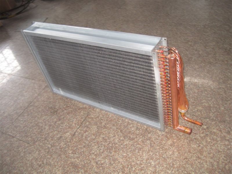 U Shape Finned Pack Cooper Condensers and Evaporators Heat Exchangers