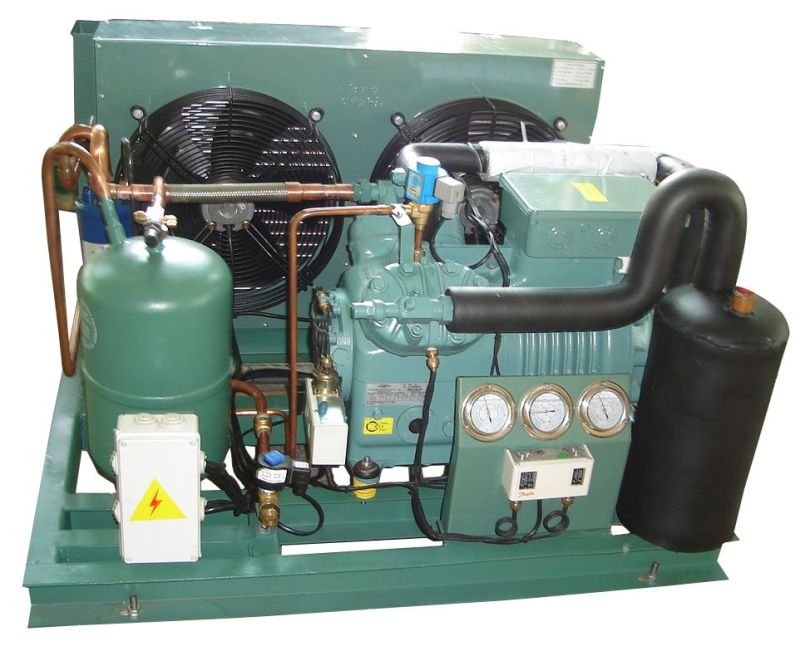 Refrigeration Unit Box Type Bitzer Compressor Air Cooled Condensing Unit