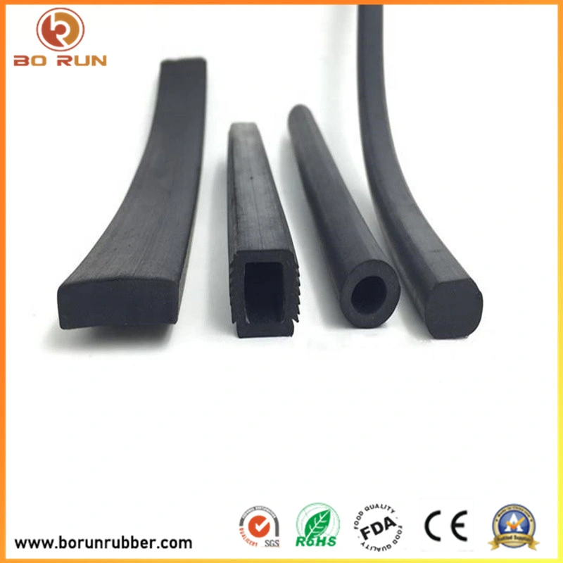EPDM Extrusion Rubber Profile Seal for Aluminum Extrusions