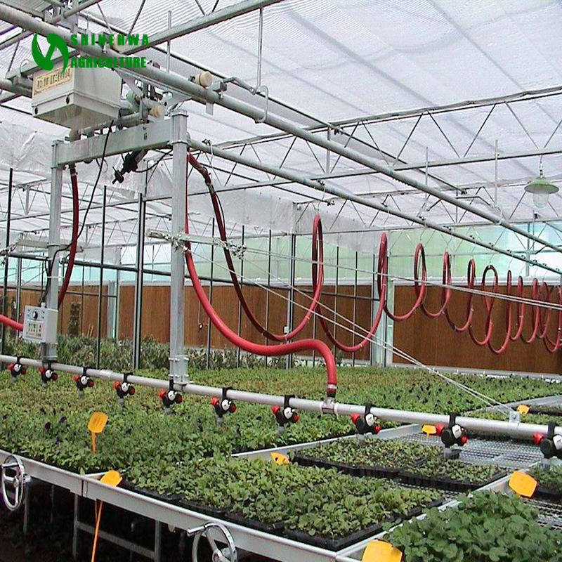 Agricultural Greenhouse Adjustable Movable Sprinkling Irrigation System