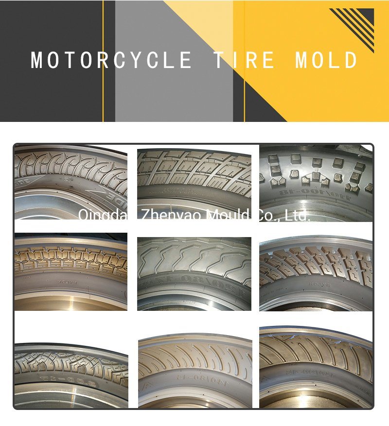 Good Quality 90/90-12 Tube Type Tubeless Motorcycle Tire Mold