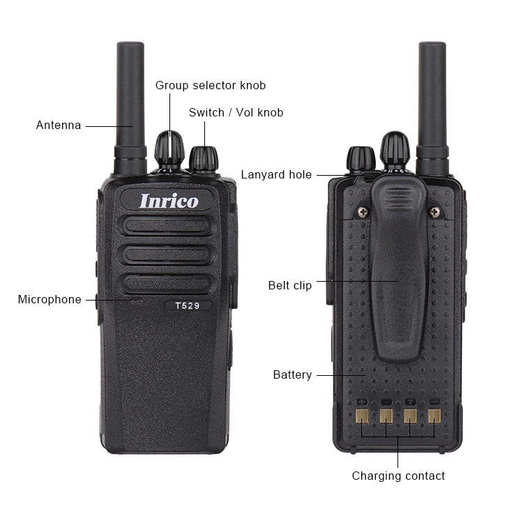 Professional Long Range Powerful Network Walkie Talkie 4G T529